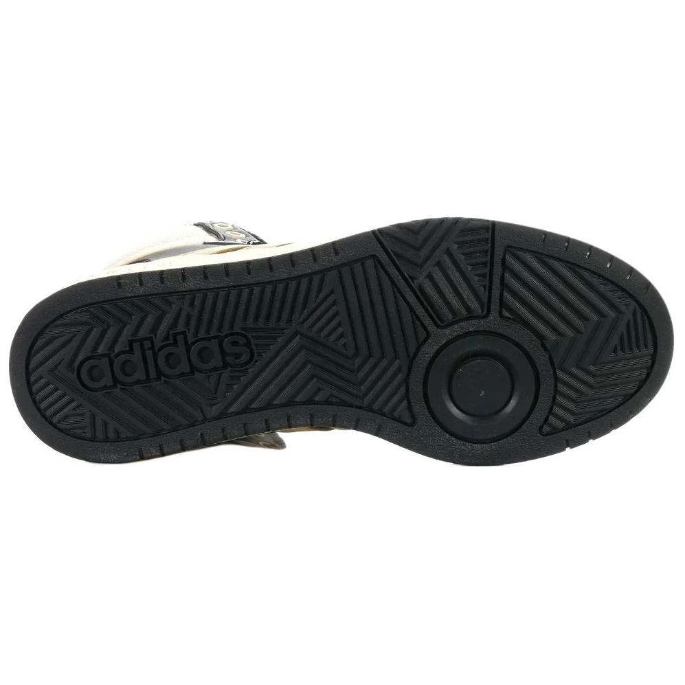 Adidas Hoops 3.0 Mid Winterized Classic Fur Lining Core Black Magic Beige Wonder White IG7927