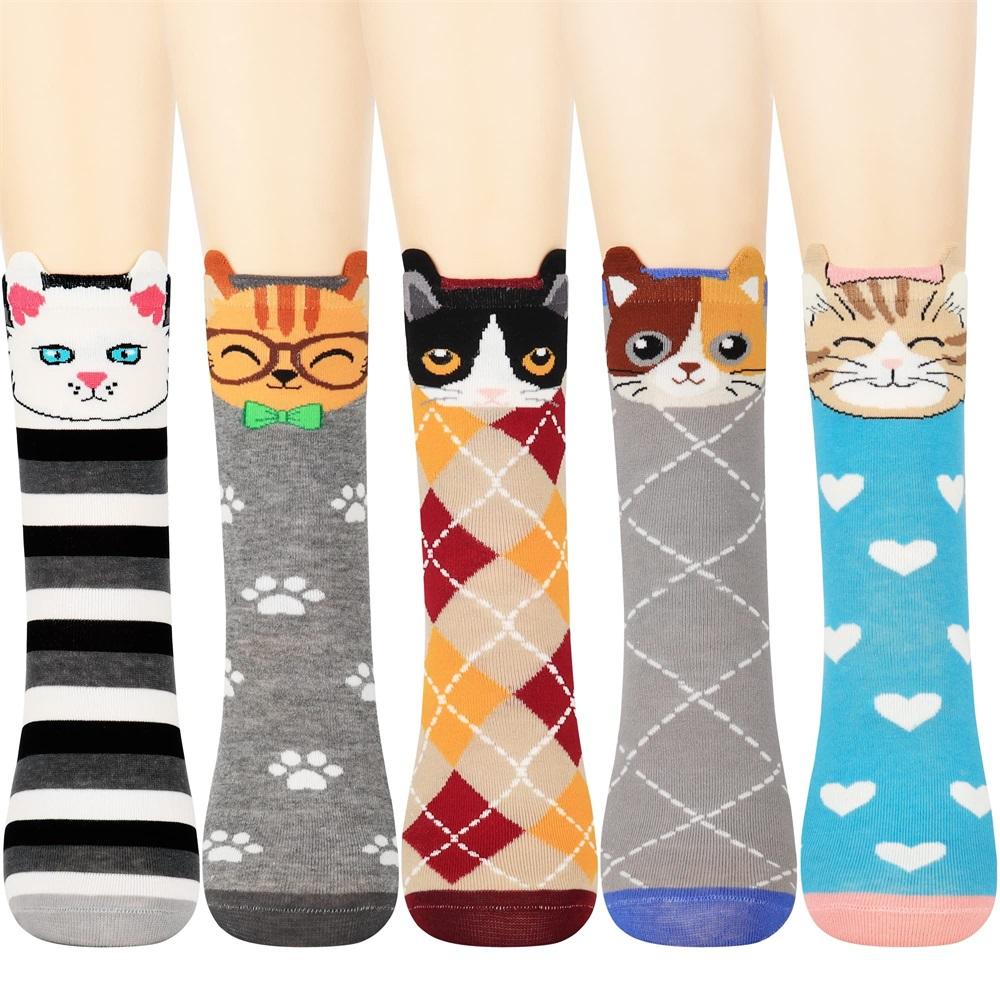 

Women s Cat Socks Cat Gifts Cute Animal Socks Dog Owl Gifts for Women EU 35-40