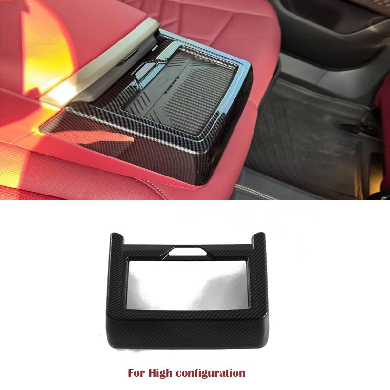 For BMW 5 Series G60 2024 2025 Interior Accessories Car Center Control Gear Shift Box Panel Frame Steering Wheel Panel Cover