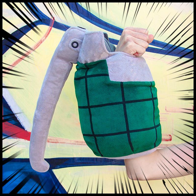 Premium Quality Boku No Katsuki Bakugo Plush Gloves Set For Cosplay