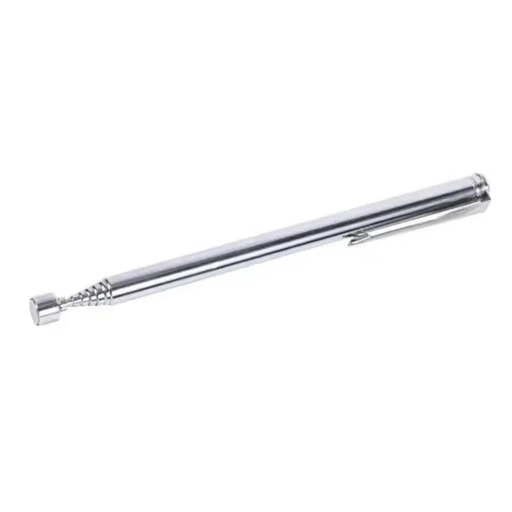 

1PC Silver/Black Portable Telescopic Magnetic Pen Pick Up Hand Tool Capacity for Picking Up Nut Bolt Extendable Pickup Rod Stick