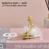 Ballet Characters Resin Crafts Ornament Tabletop Home Dancer Gifts Dance Theme Home Decorations