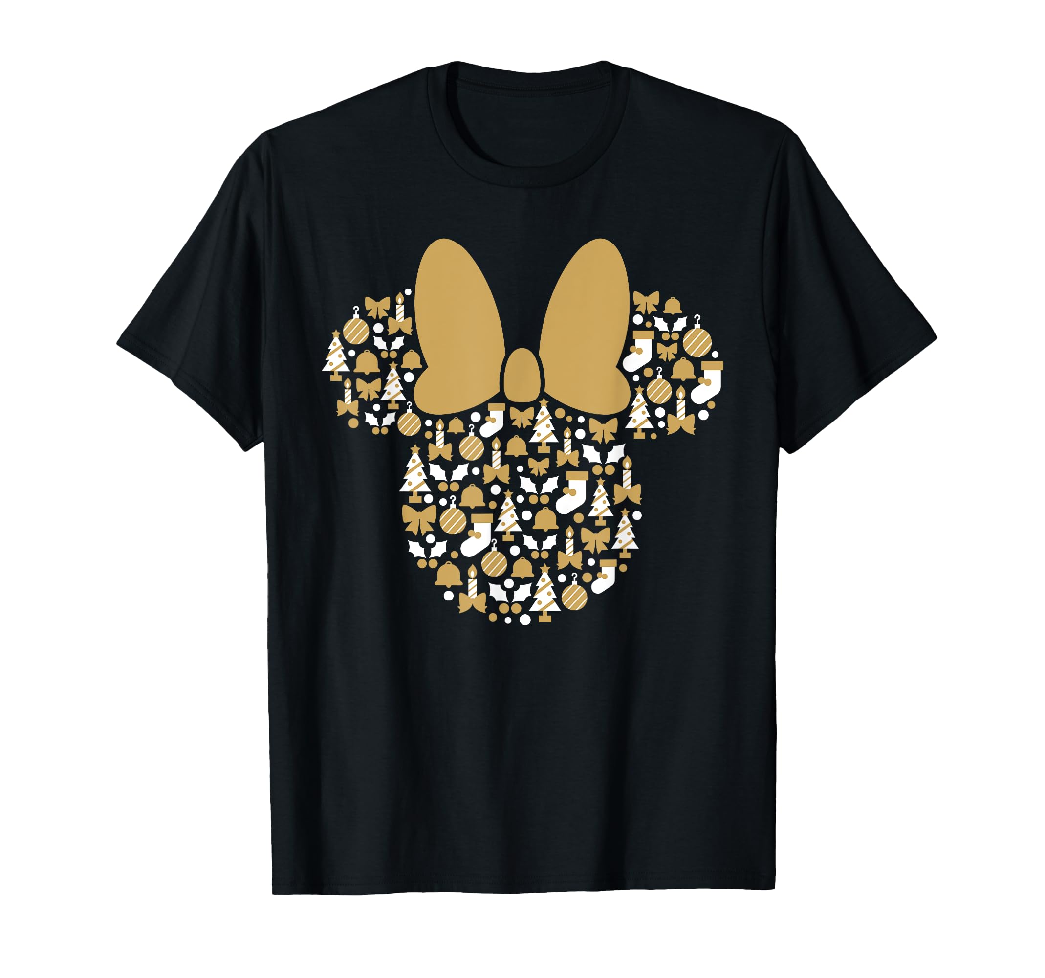 

Футболка с праздничным принтом Disney Minnie Mouse Icon чёрный