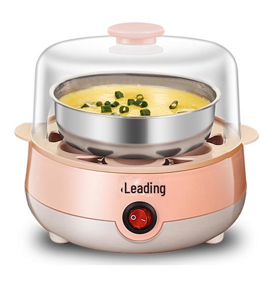 Double-Layer Mini Egg Steamer: Multifunctional Egg Boiler Appliance