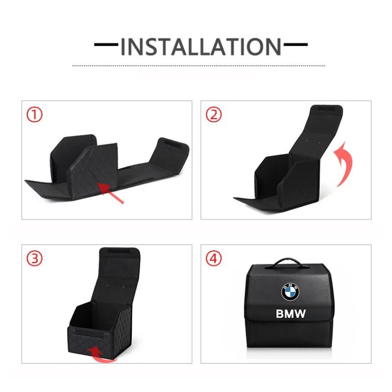 Velkokapacitní skládací úložný box do kufru auta pro BMW řady 1 2 3 4 5 7 F12 F13 G30 G32 F34 F40 F45 F46 X1 X2 X3 X5 X4 X6 X7 F25