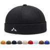 Solid Color Brimless Hat Breathable Hip Hop Hats Fashion Landlord Hat  Unisex