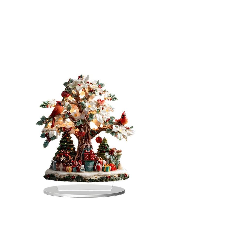 2D Acrylic Christmas Ornaments - Creative Holiday Crafts Series