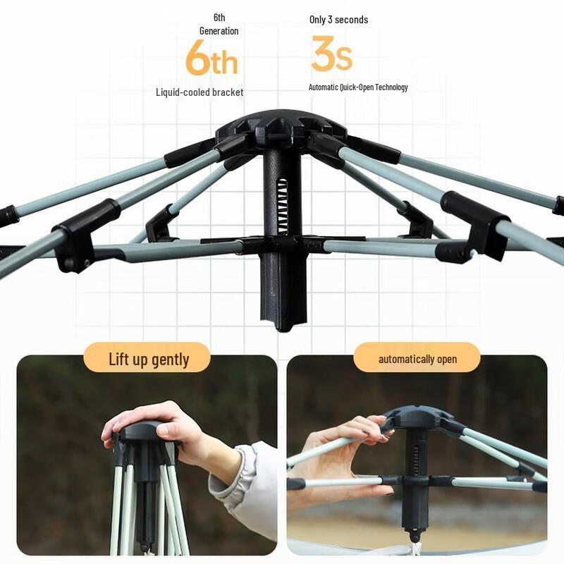 OEING 2-in-1 Automatic Outdoor Canopy Tent