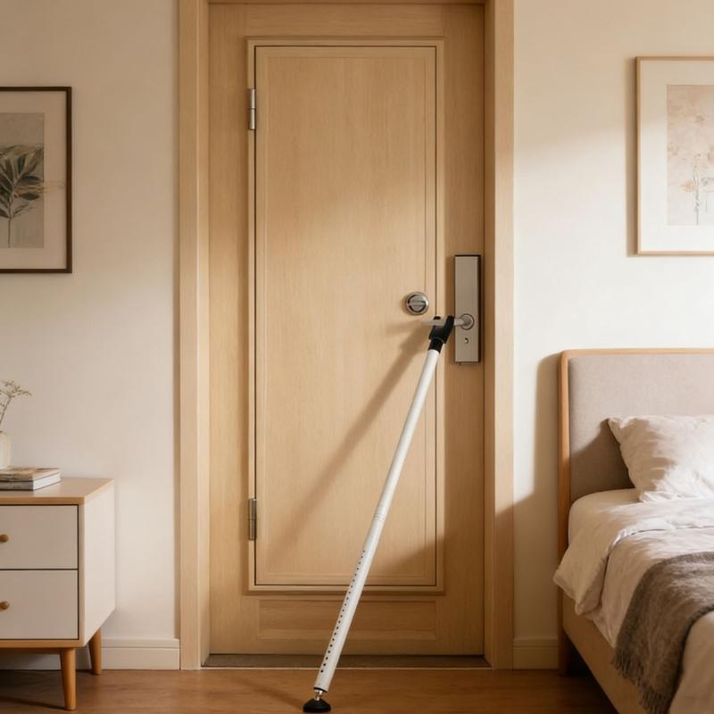 Heavy Type Carbon Steel Adjustable Door Security Bar for Protecting in Apartments Hotel and Residential Entrances