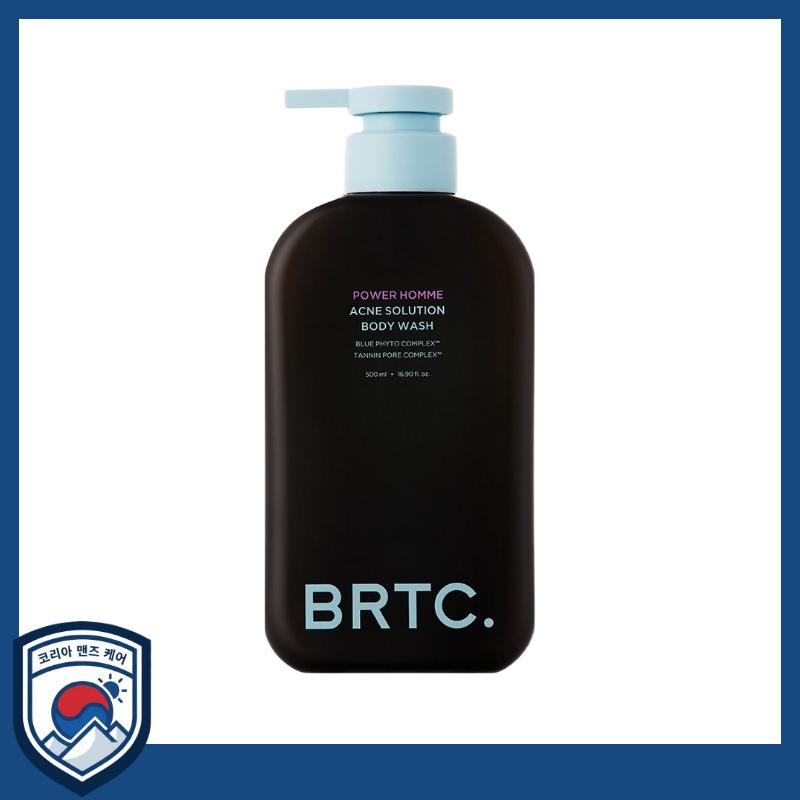 

[BRTC] Power Homme Body Wash for Troubled Skin 500ml - Professional Deep Purifying & Calming Solution for Men