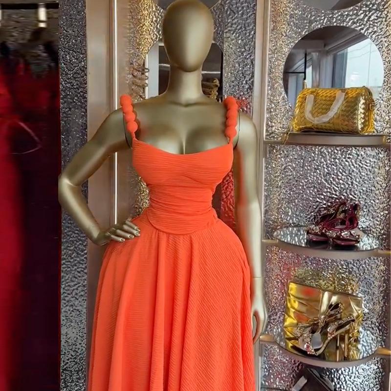 2026 Spring Elegant Women's Camisole Top & Irregular Skirt Set