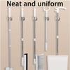 1/3Pcs Mop Clip Wall Mounted Storage Mop Organizer Holder Hanger Storage Rack Seamless Mop Clip Hook Household Mounted Hanging Racks