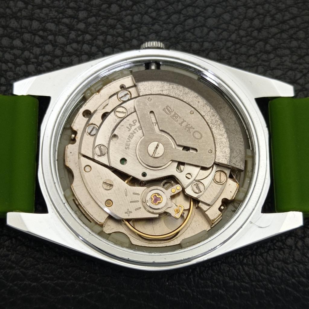 REFURBISHED SEIKO 5 AUTOMATIC 6309A JAPAN MENS VINTAGE GREEN WATCH a441627-1 Sk-a441627