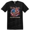 We the People 250 Years of Freedom USA T Shirt Independence Vintage Tee