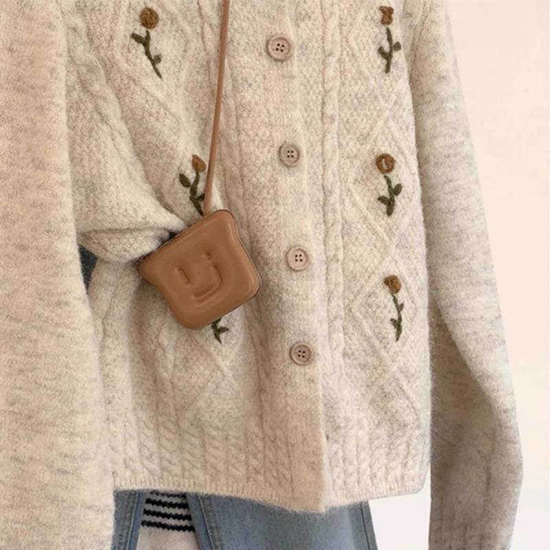 New Women's Clothing Tops, Autumn Clothes, High-end Sweaters, Women's Loose Long-sleeved Jackets, Women's Knitted Cardigans