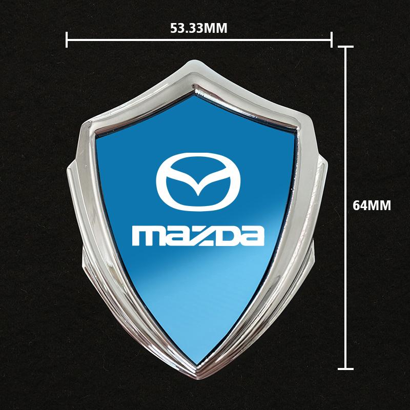 Metal Car Trunk Window Side Emblem Badge Decal Sticker For Mazda 3 6 CX5 2 CX30 CX3 CX9 MX5 RX8 Axela CX7 MX3 BM BN GL 5