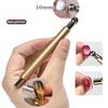 Dual-Head Magnetic Cat Eye Stick - Round Steel Cylinder Magnet for 3D Nail Art & French Manicure, Professional Gel Polish Tool