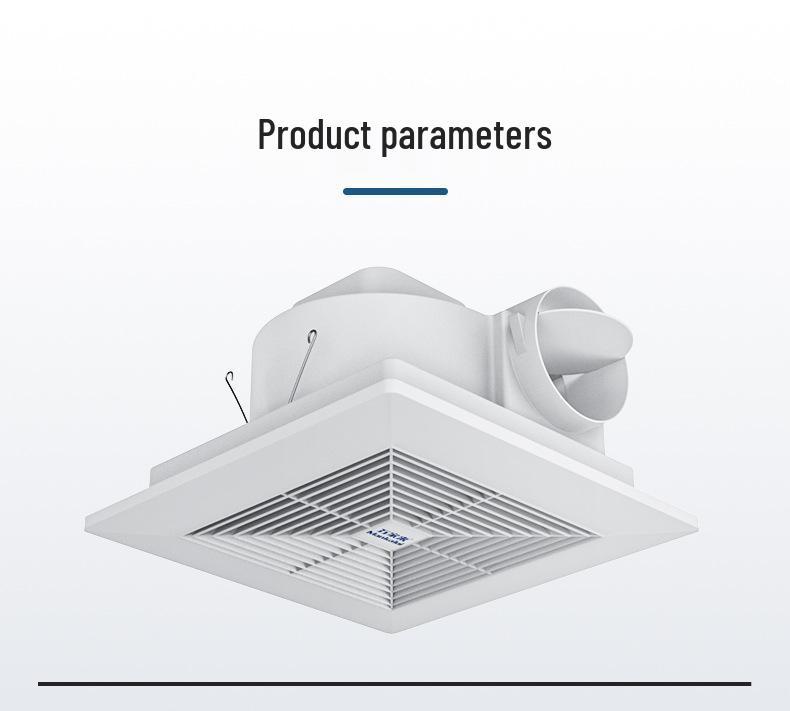 Kanalventilator für Deckenmontage zur Küchen- und Badlüftung