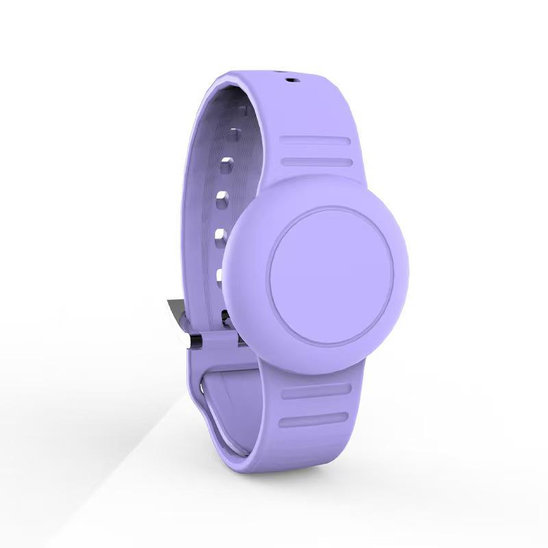 Kids Waterproof Silicone AirTag GPS Tracker Case with Strap – Compatible with Apple AirTag