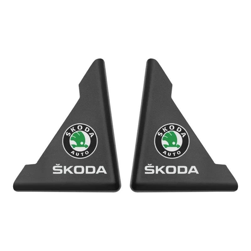 

Car Sticker 2025 Hot For Skoda S Octavia Rapid Fabia Superb Kodiaq Karoq Kamiq Scala Car Accessories 2PC Car Door Corner Crash P For Skoda