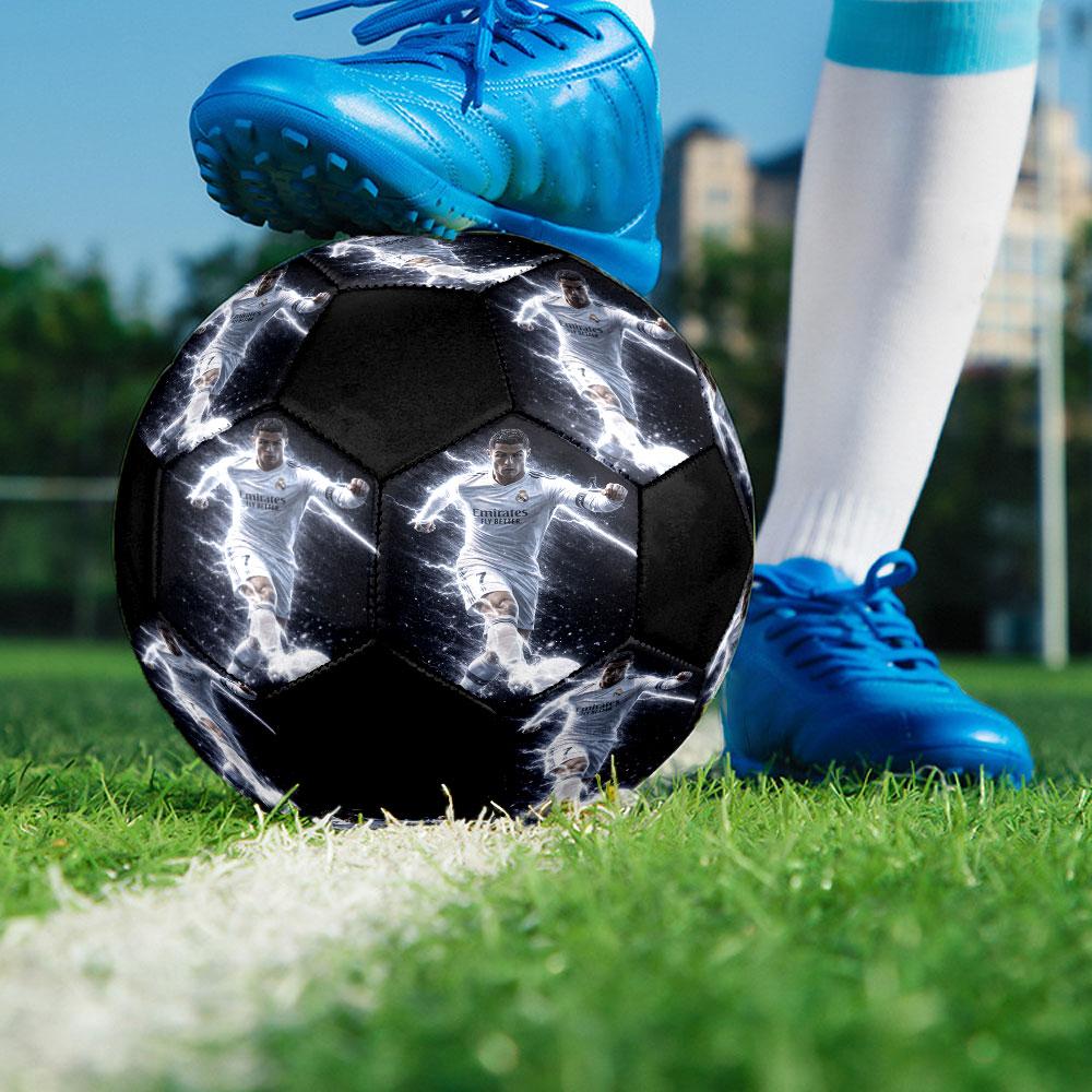 Pallone da Calcio Resistente da Allenamento Esterno Stampato Taglia 5