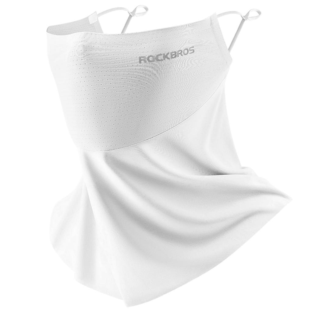 ROCKBROS Face UV Summer Neck Cover with Mesh Nose and Mouth Sun UPF Ear Neck Warmer for and Mask, Protection, Cooling, Cover, Breathable, Protection,