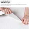 3D Linen Self-Adhesive White Wallpaper Moisture-Proof Waterproof Wall Decoration Living Room Bedroom Background Renovation Film