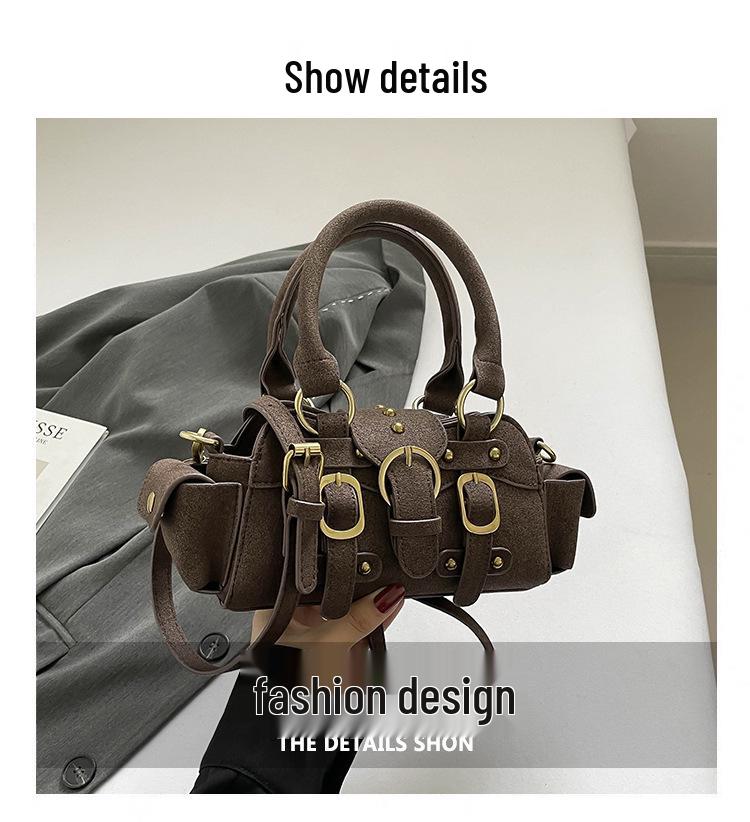 Niche Design Large Capacity Women's Crossbody & Shoulder Handbag - Autumn/Winter 2025, European & American Style