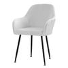 Copridivano Girevole in Velluto Volpe Argentata per Sedie da Ufficio o da Pranzo