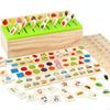 Wooden Classification Box Early Education Shape Sorting Educational Color and