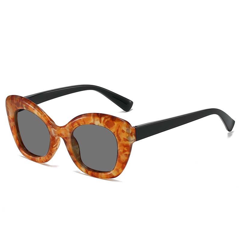 

High-end Vintage Myopia Sun Glasses Glasses Trendy Stylish Thick Spectacle Frame Frame Sturdy and Durable UV Resistant Unisex Eyeglasses 0 To -40 -2.0