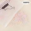 1000Pcs Colorful Disposable Hair Bands Scrunchie for Kids Girls Elastic Rubber Band Ponytail Holder Hair Accessories Hair Ties