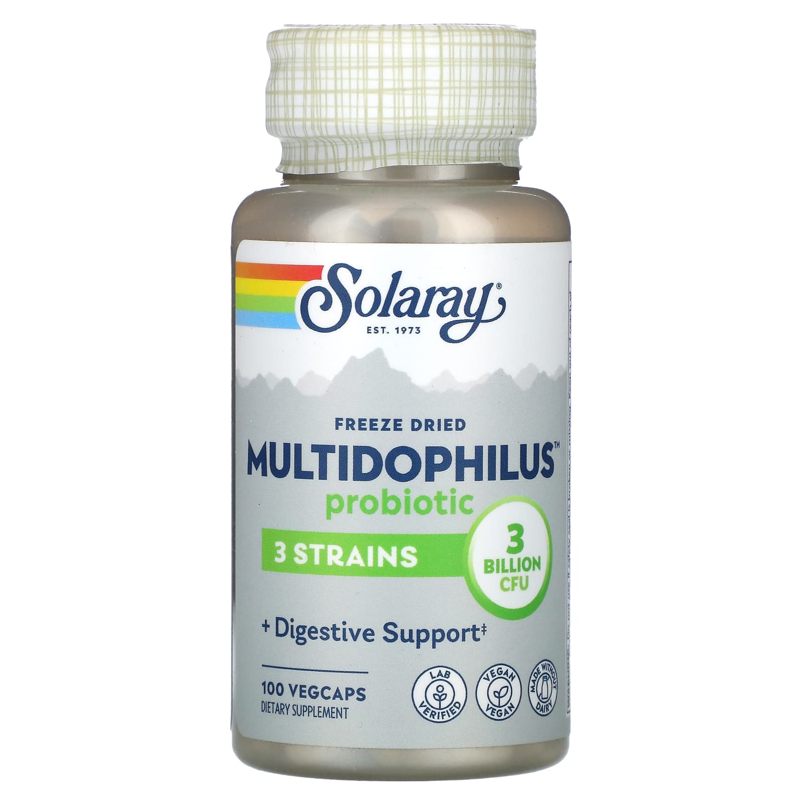 

Multidophilus, Triple Strain Formula, 100 Veggie Caps