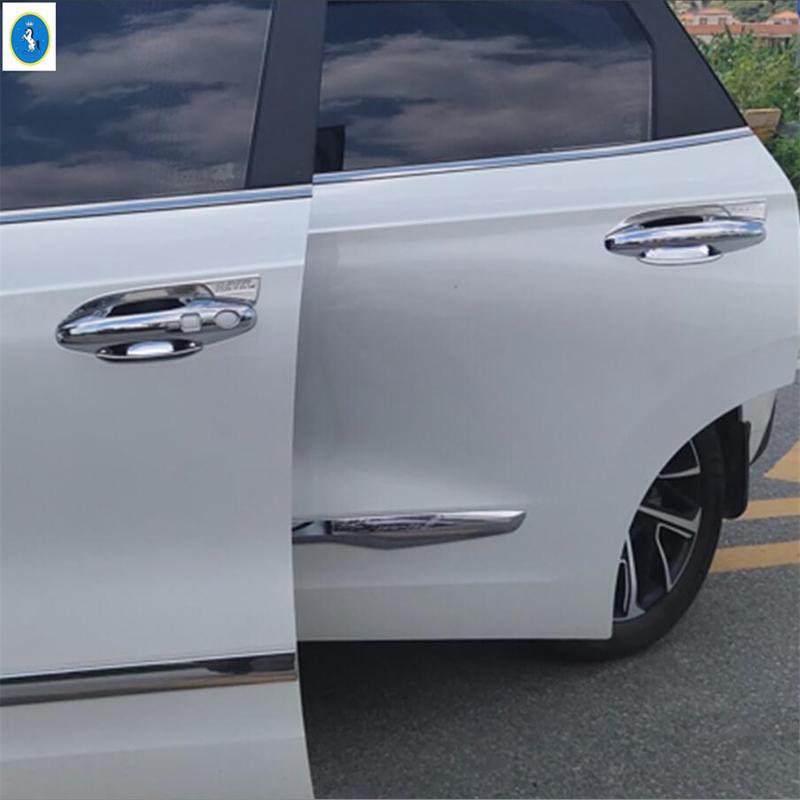 For Haval Jolion - 2024 Chrome Car Side Door Pull Doorknob Handle Catch Bowl Protection Decor Cap Cover Trim Accessories