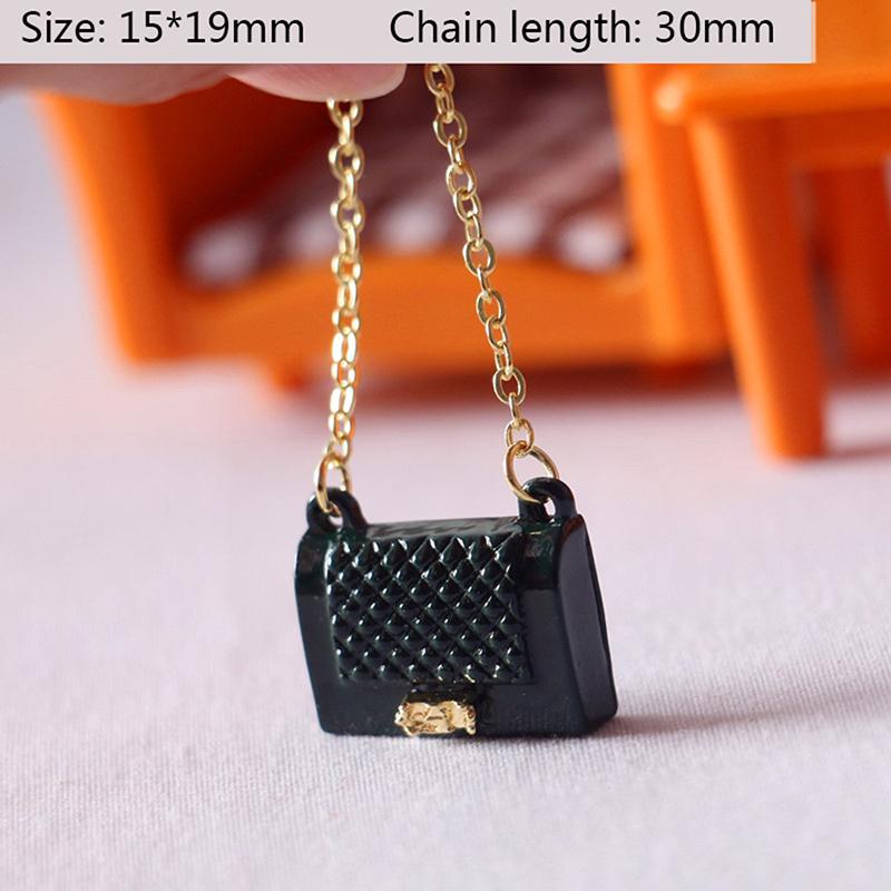 1:6 1:12 Dollhouse Miniature Bag Backpack Shoulder Bag Shopping Purse Handbag Bucket Bag Doll Decor Adjustable Shoulder Straps