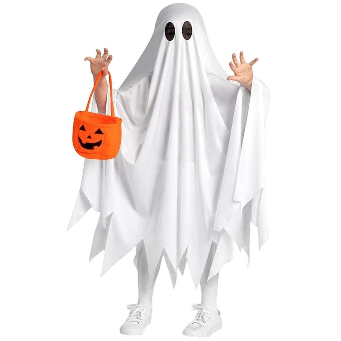 

Детские смешные костюмы - Тихий потрепанный костюм на Хэллоуин с желтой сумкой One Size