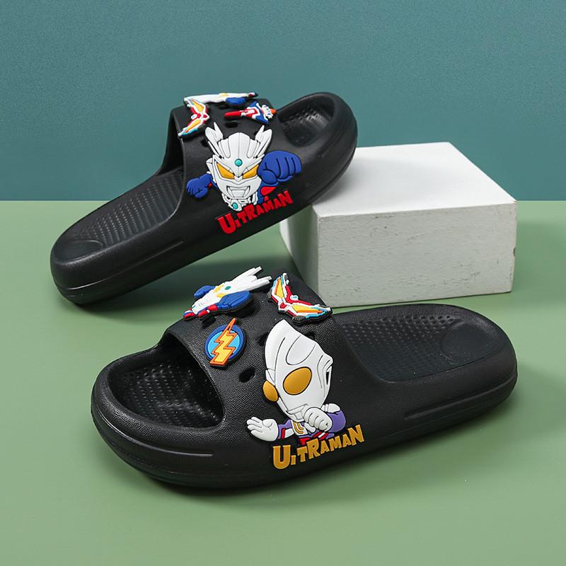 Adorables Pantoufles Pikachu pour Enfants Respirantes Antidérapantes Été Intérieur Maison Chaussures