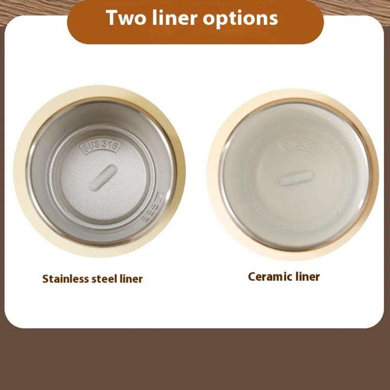 Fully Automatic Magnetic Stirring Cup, Smart Cup with Temperature Display, and Built-in Self-stirring Mechanism