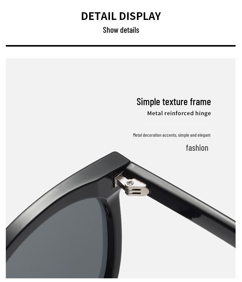TR Polarized Sunglasses 3D Natural Look Unisex Versatile Outdoor Casual Sun Protection