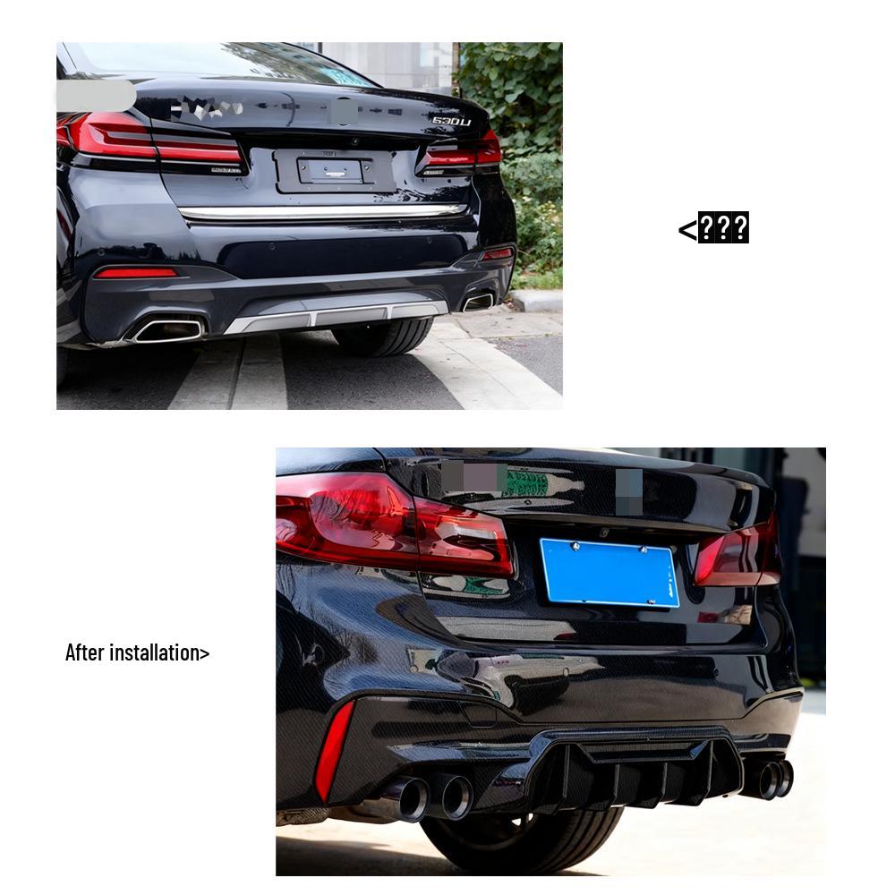 BMW G30 5 Series & M5 Racing Exterior Parts: Rear Diffuser & Lip Trim (2016-2023)