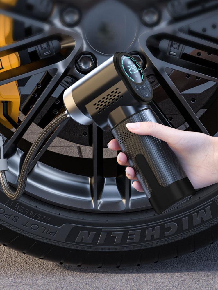 Wireless 150PSI Tire Accessories for Car Motorcycle Bike Tire Boat Ball Smart Car Tire Air Pump Car Air Compressor Electric Portable