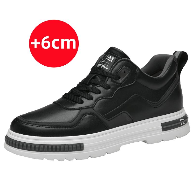 

Fashion Designer Brand Thick Soled Height Increasing Shoes Fashionable Men s Oxford Shoes Versatile Wear-resistant Men s Sports Shoes 37
