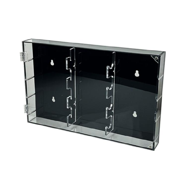 Folding Pocket Cutter Display Box Stand Holder Multilayer Acrylic Display Case for Offices Exhibitions Countertops 1