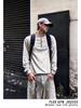 Bluza z kapturem Henley w stylu vintage, ręcznie szyta, unisex