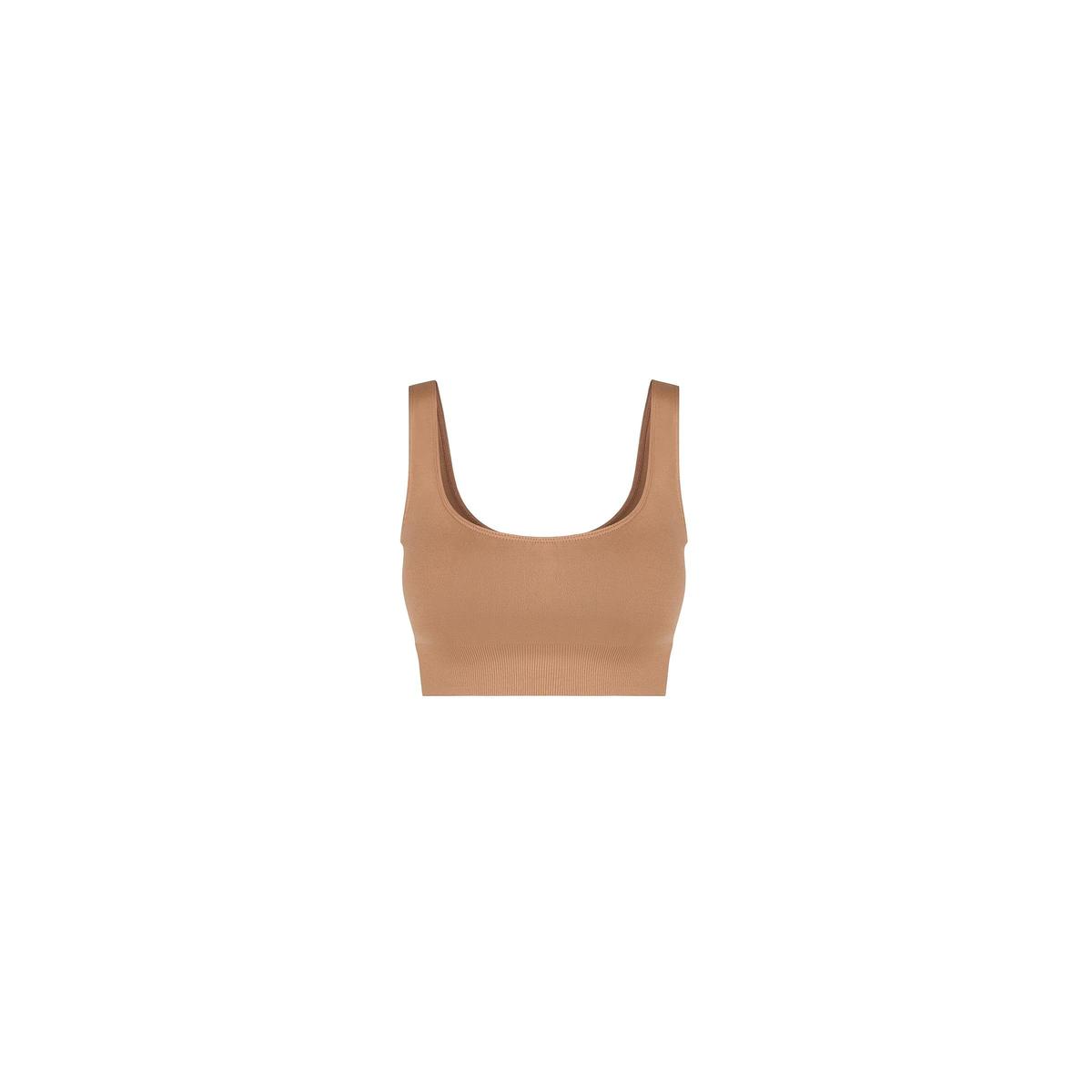 

Seamless Red Sports Bra | Stylish and Comfortable Activewear Top XS/S коричневий