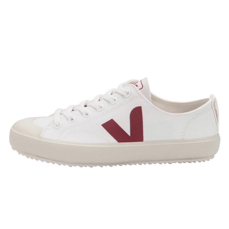 VEJA Nova Canvas White Marsala NA012005 43