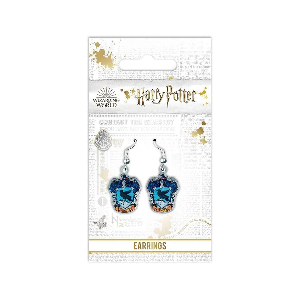U-Treasure Harry Potter Ravenclaw Crest Drop Earrings for Women, Imported, Authentic, Perfect Gift