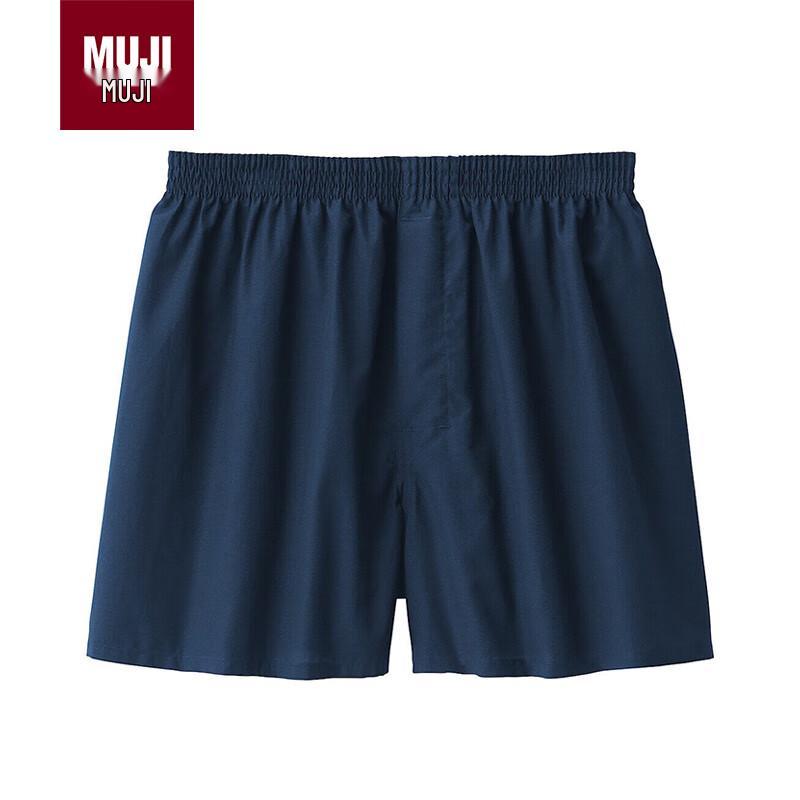 MUJI Men's Lyocell Front Opening Boxer Briefs
