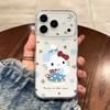 Winter KT Cat Is Suitable for Apple 17promax Mobile Phone Case 14 15 16 Soft Case 13pro Space Case 7plus.