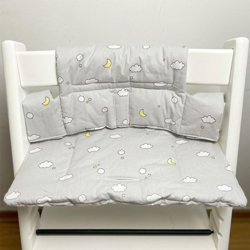 Dining Chair Cushion Baby Chair Cushion Pad Children's Growth Chair Mat Waterproof Urine Proof Cushion Backrest Cushion